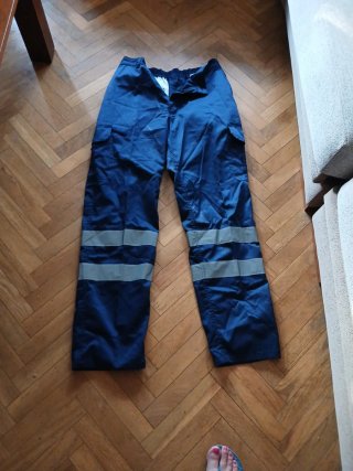 Pantalón de trabajo azul nuevo