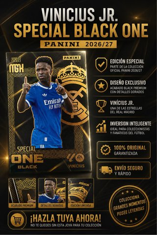 Vinicius Jr. Special One Black