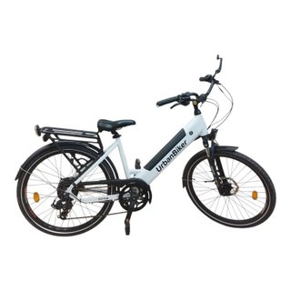 BICICLETA ELECTRICA URBANBIKER SIDNEY + CARGADOR + LLAVE DE BATERIA 2193km
