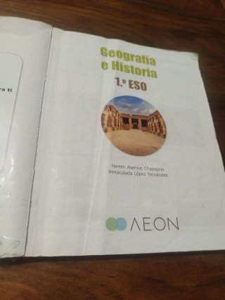 Geografía e Historia 1°ESO AEON