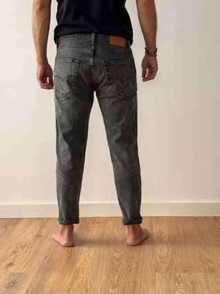 Levi's 502 Talla 30x32 Gris Recortado