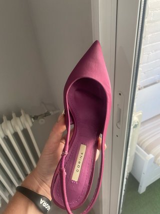 Elegante zapato destalonado buganvilla talla 36