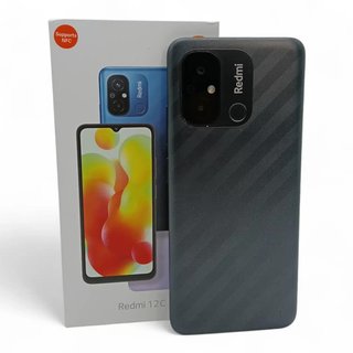 MOVIL REDMI 12C 4GB RAM 128GB COLOR GRAPHITE GRAY + CAJA + CARGADOR