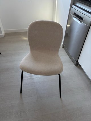 Sillas IKEA KARLPETTER de comedor beige