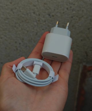 Cargador iPhone 35W USB C Carga Rápida
