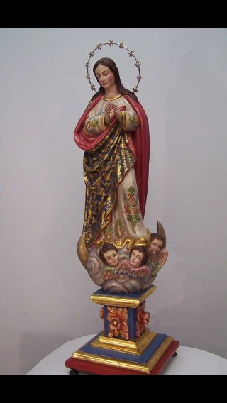 Virgen Inmaculada Talla madera