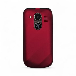 MOVIL DE TAPA MAXCOM GSM 900/1800 GRANATE