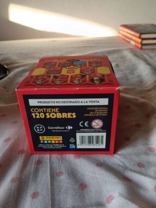 Caja 120 Sobres Panini España 2026