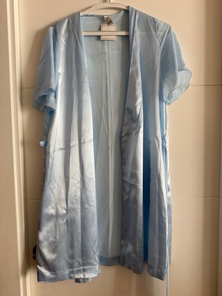 Camisón y Bata Talla M Azul