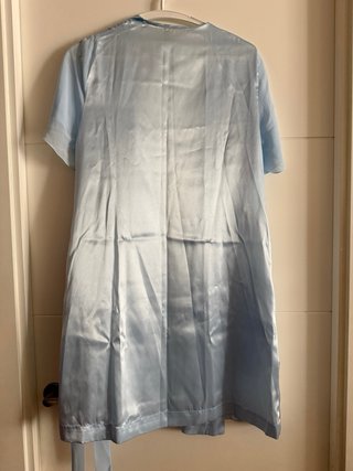 Camisón y Bata Talla M Azul