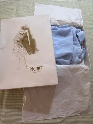 Camisón y Bata Talla M Azul
