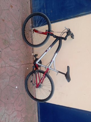 Bicicleta Montaña 26 Roja y Negra