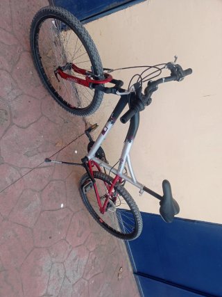 Bicicleta Montaña 26 Roja y Negra