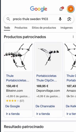 Portabicicletas Thule ClipOn 9103
