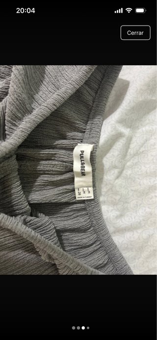 Pantalones cortos grises