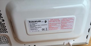 Microondas Taurus MW750MG con Grill