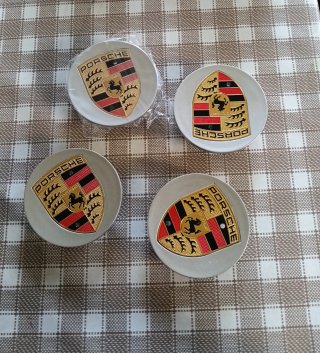 Tapas de Rueda Porsche (4 unidades)