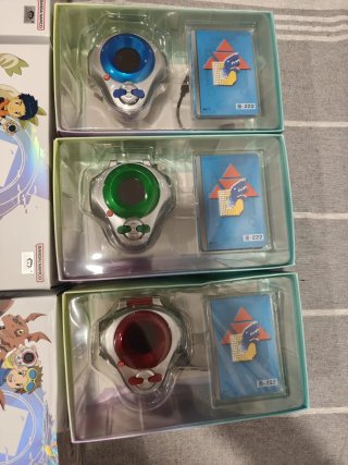 3 Digimon Tamers D-Ark 25th Color Evolution