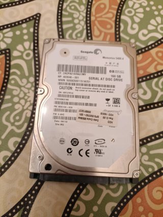 HDD's 160 gb. 320 gb y 500 gb