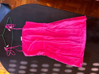 Vestido Mango Rosa Talla M