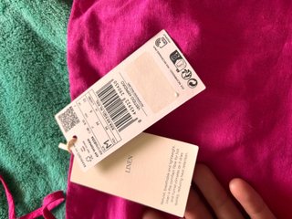 Vestido Mango Rosa Talla M