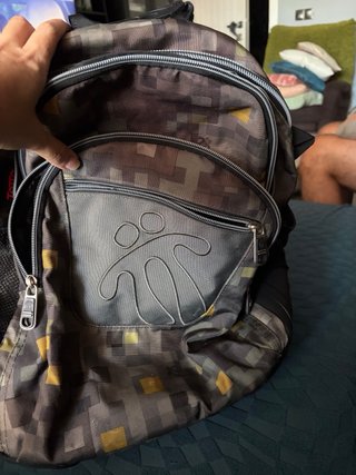 Mochila escolar multicolor