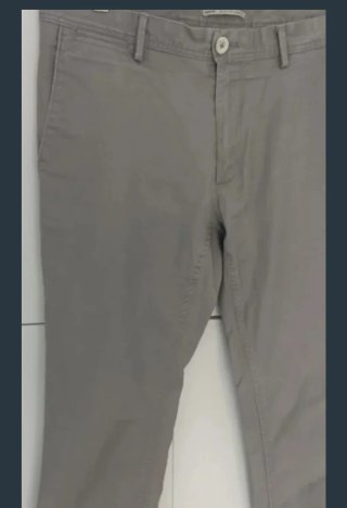 Pantalón Mango Gris