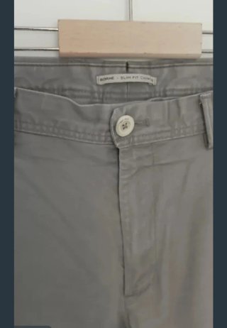 Pantalón Mango Gris