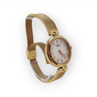 RELOJ PULSERA LOTUS 18599 ESFERA BLANCA/ CORREA DORADA