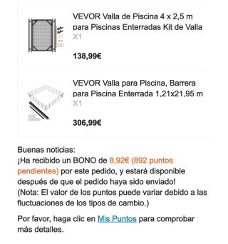 Valla Seguridad Piscina Vevor 22m + Puerta