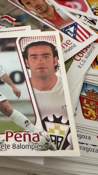 Caja Cromos Fútbol 2004-2005 Este
