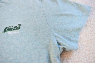 Superdry Camiseta Azul Claro Vintage Talla M