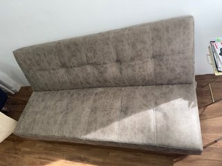 Sofá Cama Beige/Gris 3 Plazas
