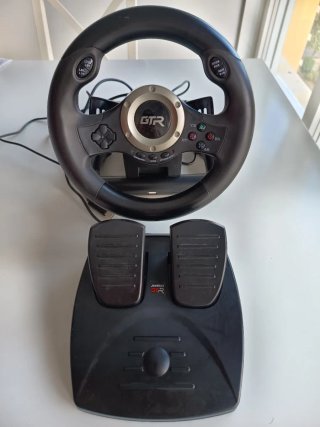 Volante y Pedales Jinshu GTR