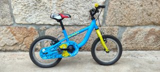 Bici B-PRO 14 pulgadas azul niño niña