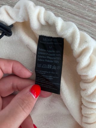 Abrigo polar para mochila portabebés