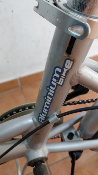Bicicleta Plegable Folding Aluminio