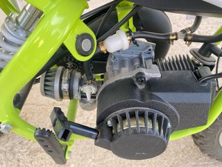 Mini Moto Cross KRX 49cc Verde y Blanca