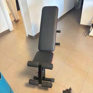 Banco musculación y pesas Decathlon