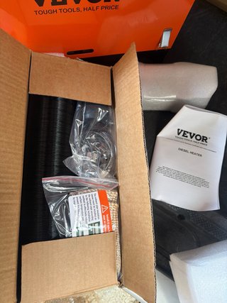 Calentador Diésel VEVOR 12-24V 5-8KW