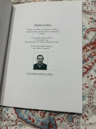 Bonito libros de las aventuras de Jose Fernández