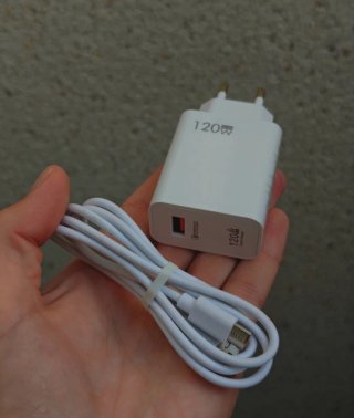 Cargador Rápido 120W Nuevo