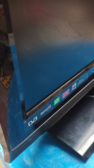 Televisión LG Negra