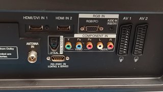 Televisión LG Negra