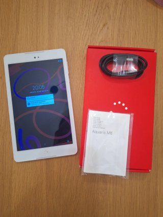 Tablet Aquaris M8 Blanca