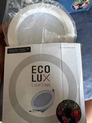 Luz LED redonda ECOLUX 12W