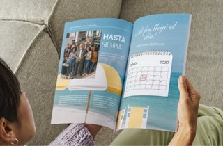Regalo de jubilación/ Revista 100% personalizable