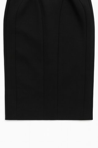 Vestido Midi Stella McCartney Negro Elegante