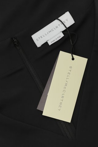 Vestido Midi Stella McCartney Negro Elegante