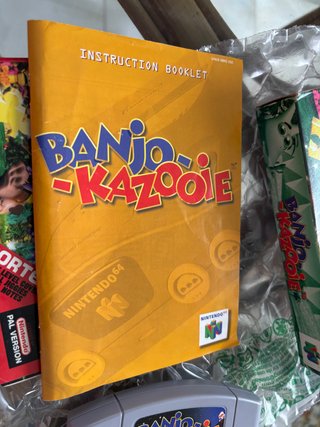 Banjo & and Kazooie Nintendo 64 PAL NTSC USA CIB